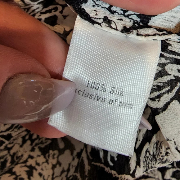 Semantiks silk wrap blouse - Picture 15 of 15